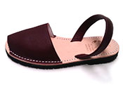 Photo of Ecologic sandals, light rubber floor  / Bordeaux 1