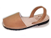 Photo of Ecologic sandals, light rubber floor  / Leather Nubuck