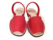 Photo of Ecologic sandals, light rubber floor  / Red Nubuck 2