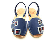 Photo of Hand-painted sandals / Square 1