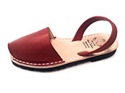 Photo of Ecologic sandals padded sole / Bordeaux 1