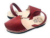 Photo of Ecologic sandals padded sole / Bordeaux 2