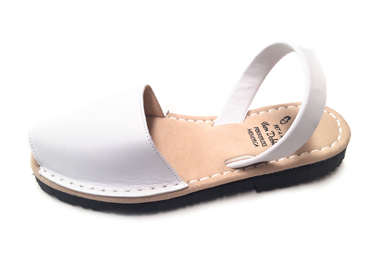Photo of Ecologic sandals padded sole / White