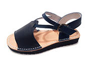 Photo of Leather floor sandals Pino 2 model / Marine 1