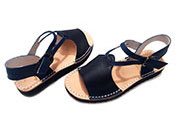 Photo of Leather floor sandals Pino 2 model / Marine 2