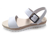 Photo of Sara model platform sandals / White 1