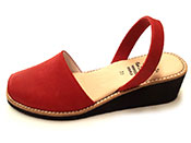 Photo of Wedge-10 sandals / Red 1