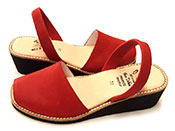 Photo of Wedge-10 sandals / Red 2