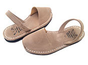Photo of Model Chuli ecologic sandals padded sole / Taupe 2