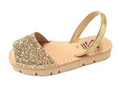 Photo of Model Lasa fantasy Ecologic sandals / Gold 1