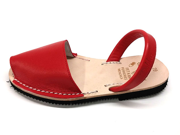 Photo of Ecologic sandals, light rubber floor  / Red