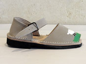 Photo of Friar painted sandals / Grey