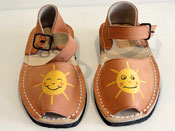 Photo of Friar painted sandals / Salmon 2